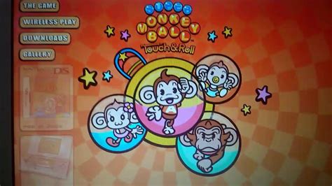 Super Monkey Ball Touch Roll Website YouTube
