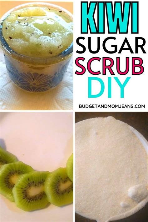 Diy Kiwi Sugar Scrub Made In The Kitchen All Natural Skin Exfoliant