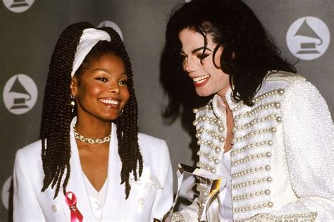 Michael Jackson And Janet Jackson At 35th Grammy Awards Janet Jackson
