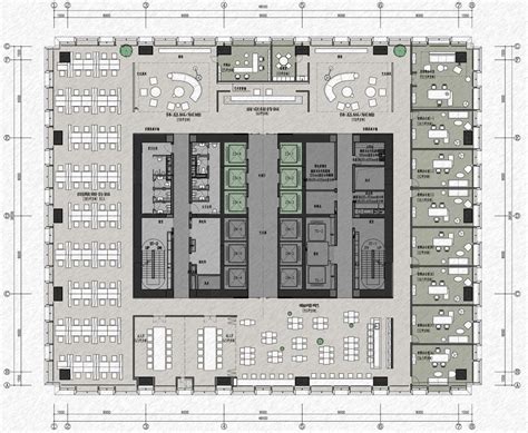 Floor plans are also critical for creating furniture layouts so that you know what items will fit and which won't. Pin by MA TAO on 04-OFFICE-LAYOUT | Office floor plan ...