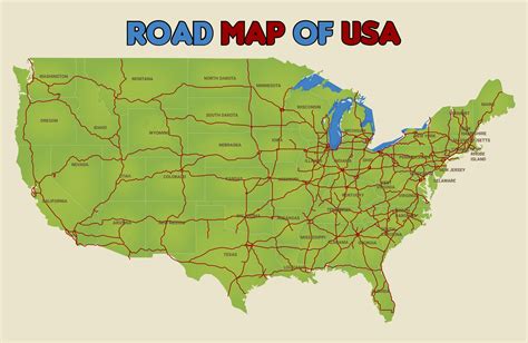 Free Printable Us Road Maps Hot Sex Picture