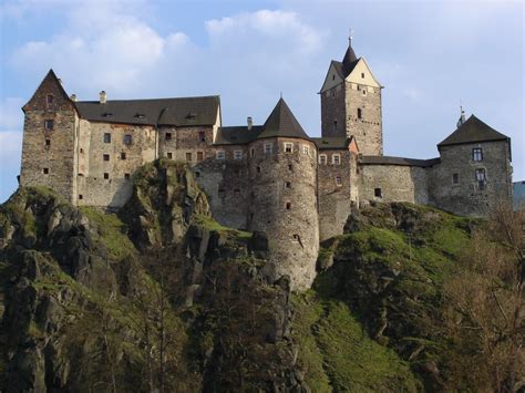 Loket Castle Czech Republic It Is A 12th Century Gothic Style Castle