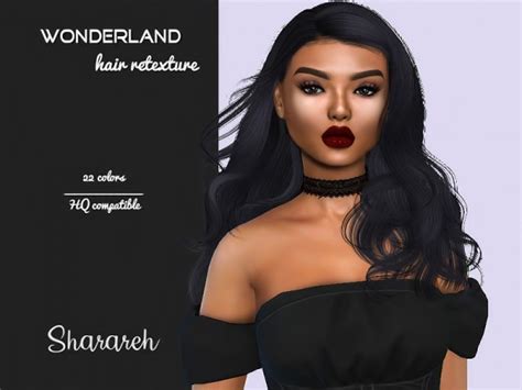 Sims 4 Hairs The Sims Resource Simpliciaty`s Wonderland Hair