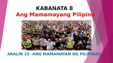 Pptx Kabanata 8 Ang Mamamayang Pilipino Dokumentips