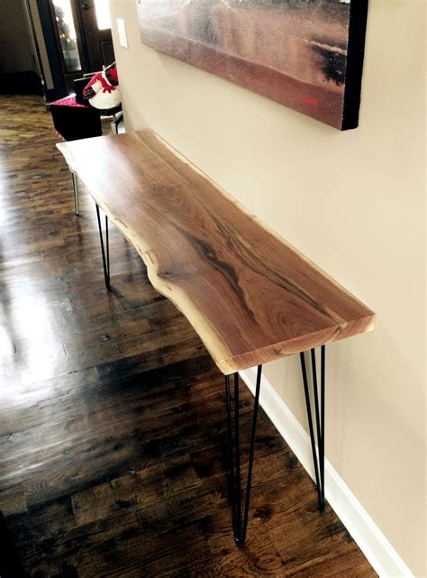 (here, tom chose up.) then decide which live. Custom Made Live Edge Black Walnut Console Table by KC Custom Hardwoods | CustomMade.com