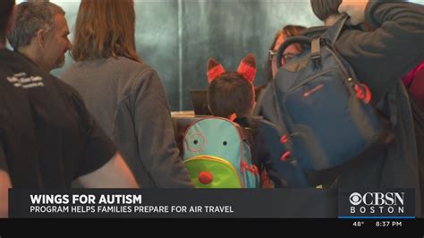 Wings For Autism Helps Children With Autism Practice Air Travel At