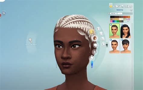 The Sims 4 New Hair Colors Micat Game