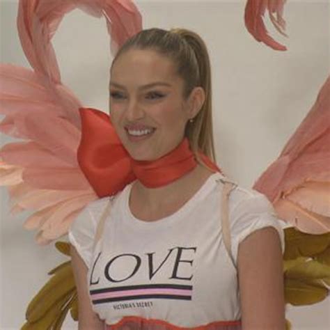 Candice Swanepoels Victorias Secret Fashion Show Fitting