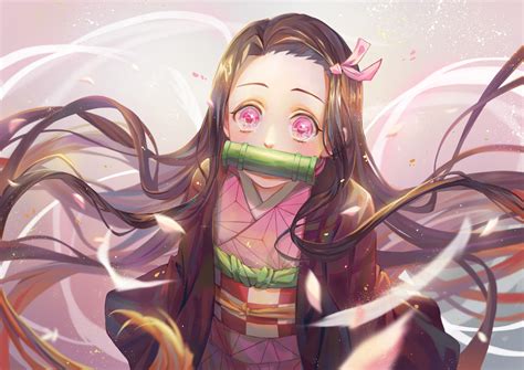 Wallpaper Id 505773 Nezuko Kamado Kimetsu No Yaiba 2k Demon