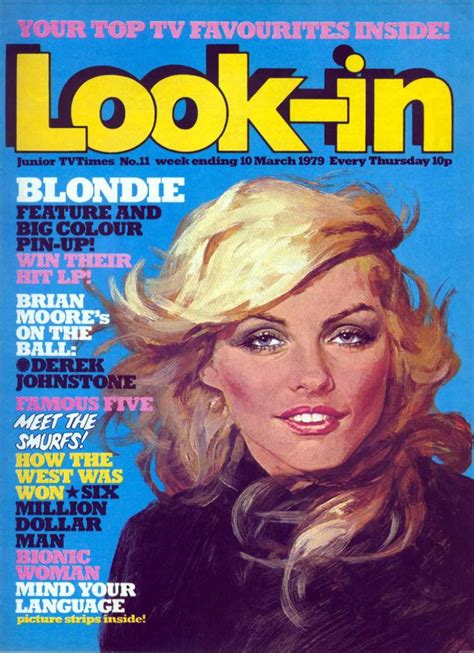 Look In 197911 Blondie Issue Blondies Blondie Debbie Harry