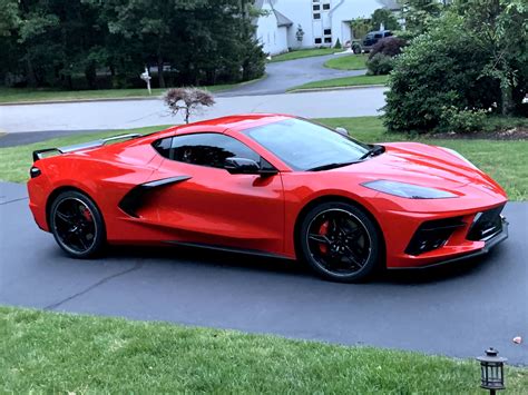 2020 Corvette Torch Red 2lt Z51 And Mag Ride Gt2 Seats Two Tone Rb
