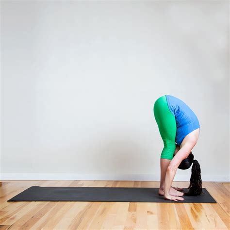 Standing Forward Bend The Short And Sweet Yoga Sequence You Can Do Every Morning Popsugar