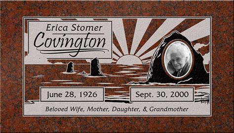 Individual Headstone Designs Pacific Coast Memorials