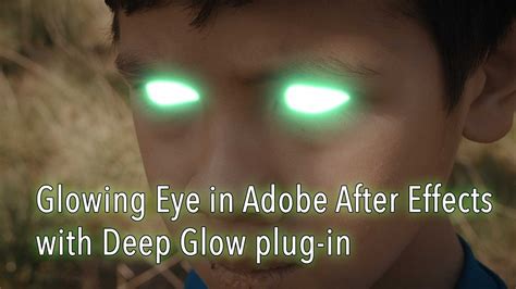 Glowing Eyes In After Effects Youtube