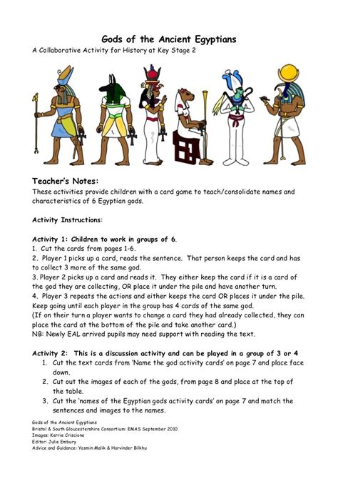 ancient egypt worksheets for grade 5