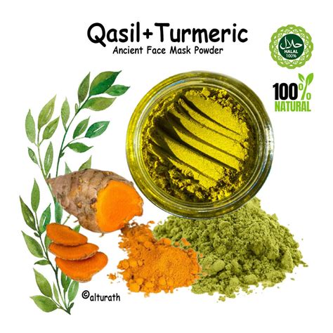 Turmeric Qasil Powder Natural Chemical Free Facial Etsy