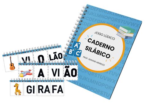 Caderno Silábico Simples Professor Em Sala
