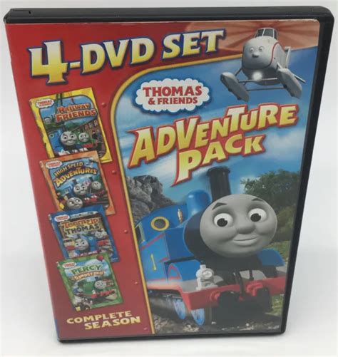 Thomas And Friends 4 Disc Dvd Set Adventure Pack Thomas The Tank Engine