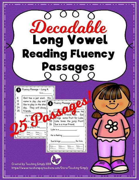 These Long Vowel Passages Are For Those Students Who Need Practice With