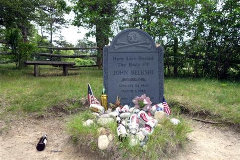 A short life, but one packed with a lifetime's worth of memorable performances. John Belushi's grave site in Chilmark - Picture of Martha ...