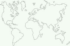 Ausmalbild Kontinente Weltkarte Zum Ausdrucken Ausmalbild Club