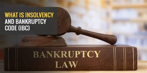 What Is Insolvency And Bankruptcy Code Ibc Angel One
