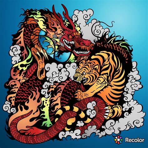 Recolor - Coloring book app for adults - Coloring Pages for Adults