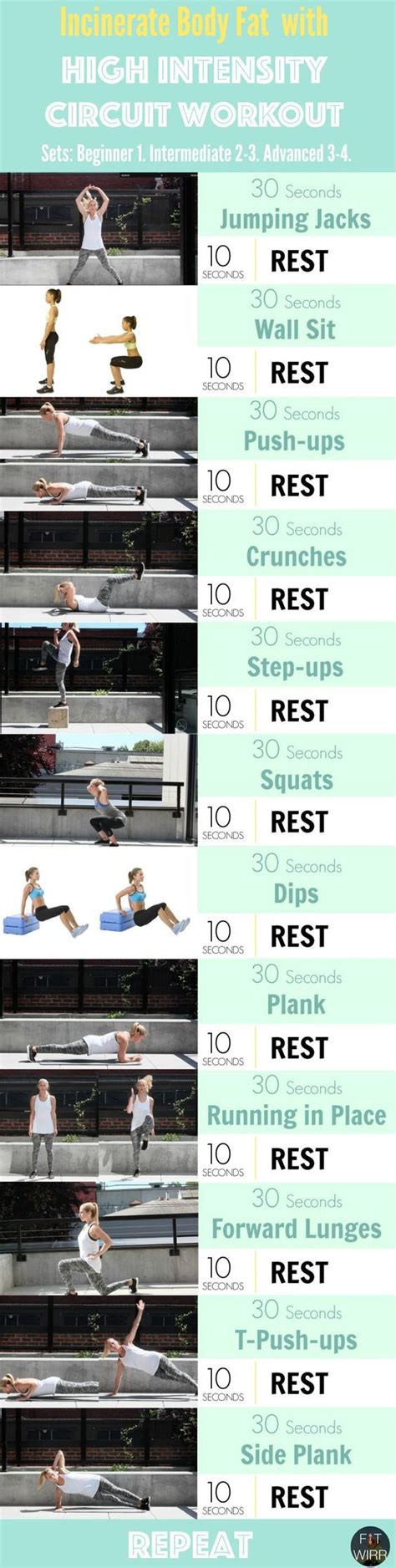 High Intensity Circuit Workout Pictures Photos And Images For