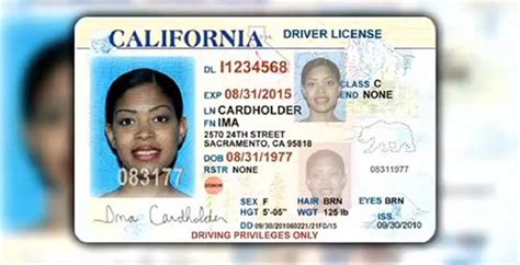 You can apply for a california identification card at any age. 10 California Drivers ID Template PSD Images - California Drivers License Template, California ...