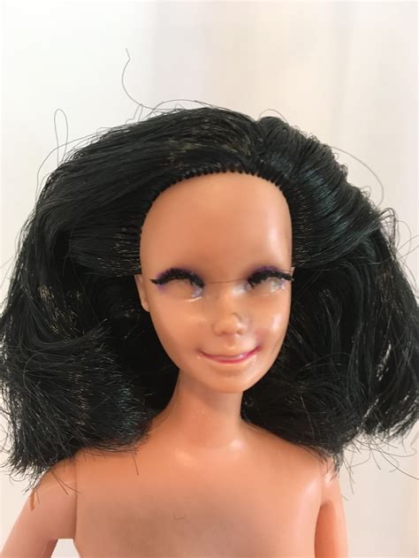 Barbie Repaint Ready Brunette Barbie Doll With Eye Etsy