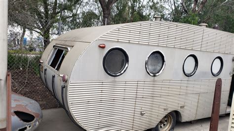 Whats It Worth 1953 Airfloat Travel Trailer River Daves Place