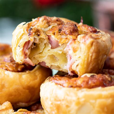 Ham And Cheese Pastry Pinwheels Recipe Ham And Cheese Appetizers