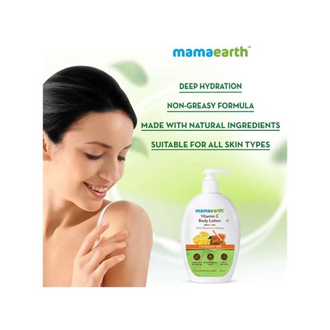 Buy Mamaearth Vitamin C Body Lotion With Vitamin C And Honey For Radiant