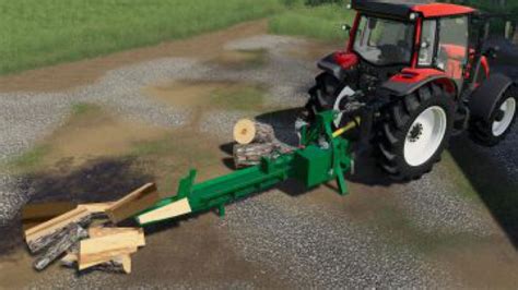 Mod Network Fs19 Logsplitter V1000 Mod For Farming Simulator 19