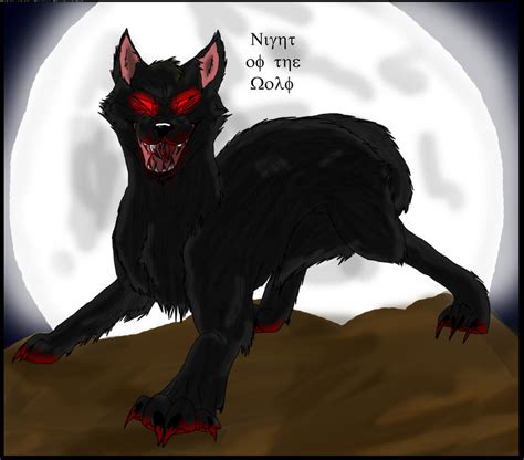 Night Of The Werewolf By German Shepherd Girl On Deviantart