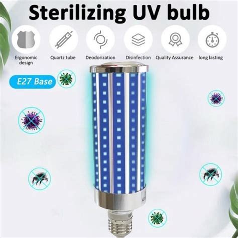 Ultraviolet Germicidal Light Led Uv C Light Bulb With Remote Control 99