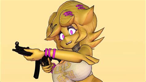 Chiku Shoots A Gun Sfm Cally3d Youtube