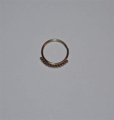 Small Nose Ring 20g Gold Nose Piercing Tragus Piercing Etsy