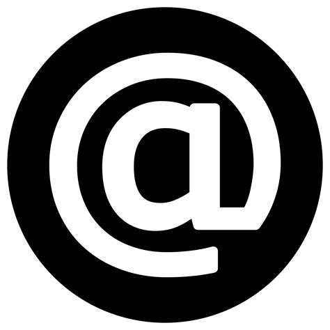 Å 47 Vanlige Fakta Om Email Icon Black And White Email Logo Icon
