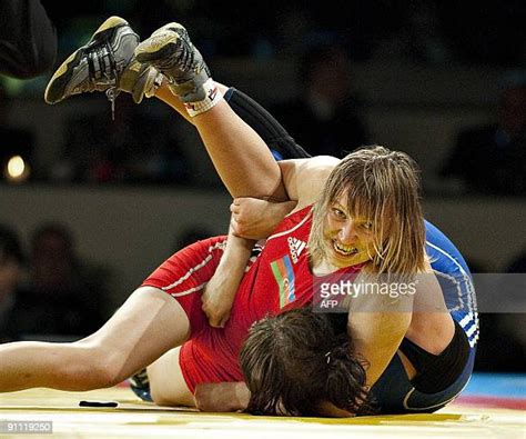 Women Wrestling Holds Stock Photos And Pictures Getty Images