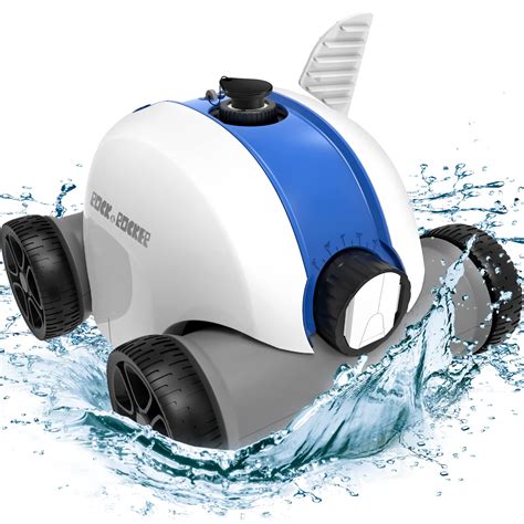 Buy Cordless Robotic Pool Cleaner Automatic Pool Vacuum With Mins Working Time