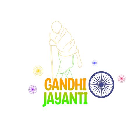 Happy Gandhi Jayanti Celebration Free Png 28634422 Png