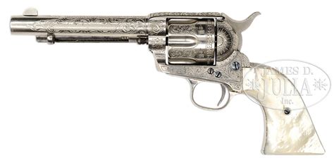 Extremely Rare Factory Engraved Colt Frontier Six Shooter