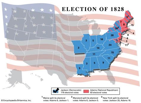 United States Presidential Election Of 1828 Andrew Jackson And John