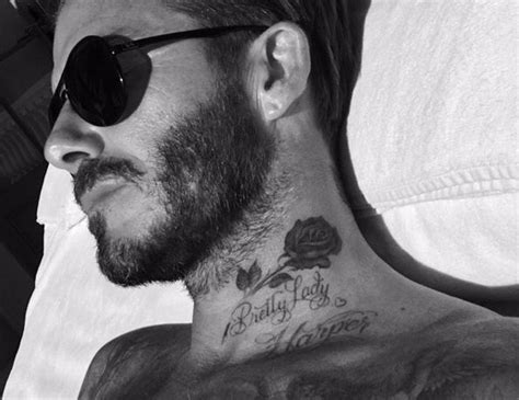 David Beckham Découvrez Son Nouveau Tatouage Photo Closer