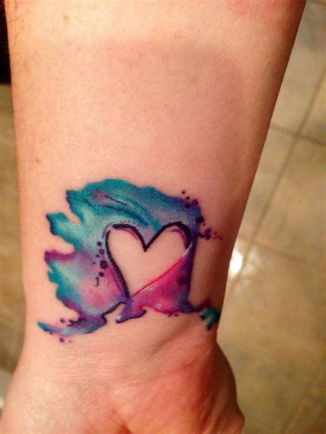 Watercolor Wrist Tattoo Designs Ideas And Meaning Tattoos For You