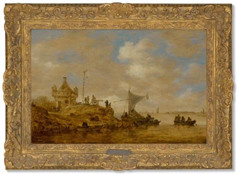 Sold At Auction Jan Van Goyen Jan Josefsz Van Goyen Leiden 1596