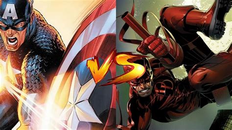 Daredevil Vs Captain America Who Would Win In A Fight