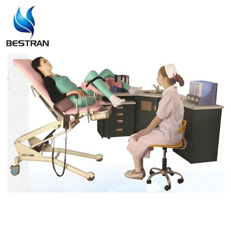 Bt Gc006 Hospital Electric Multifunctional Gynecological Examination Chair With Stirrup