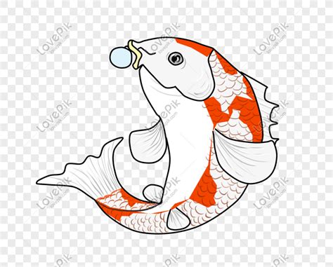 Paling Baru Gambar Ikan Koi Kartun Hitam Putih | Soho Blog's